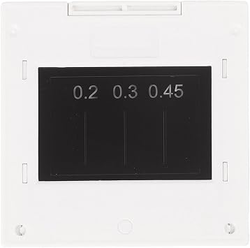 Multiple Configuration Options in Comprehensive Circular Diffraction Grating Set, Plastic Optical Test Slides for Physics(Double Slits)