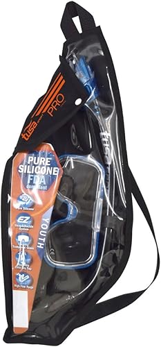Miniatura 4 de TUSA Sport Conjunto combinado de máscara Mini-Kleio y esnórquel seco para jóvenes