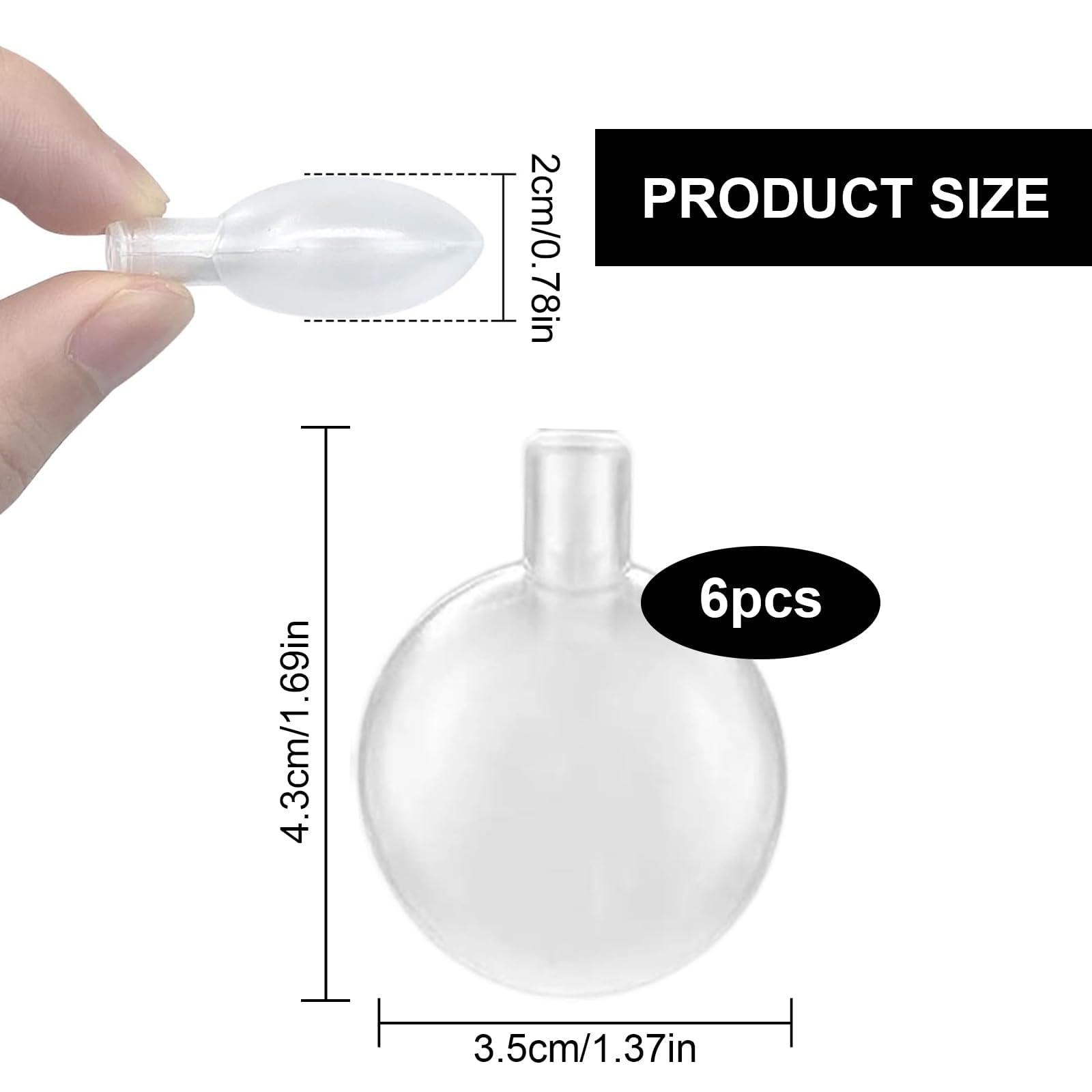 6 Pièces 35 mm Remplacement Jouet Squeakers,Sifflets Couineurs,Utilisé pour Les Jouets pour Chiens, Animaux Adaptés à l'Entretien