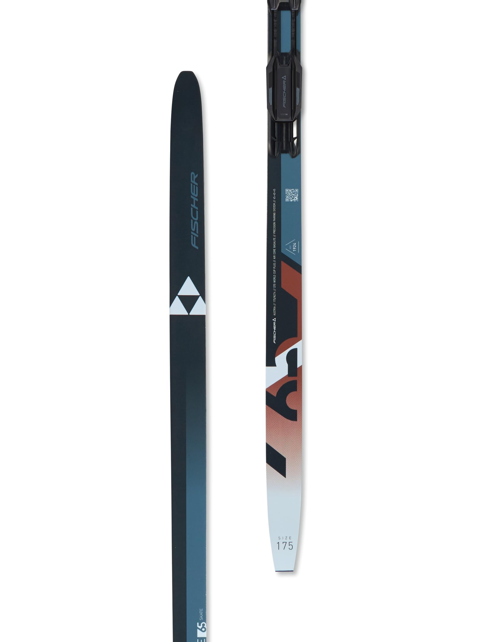 Fischer Aeroguide Skate 65 Skis de fond avec fixation de contrôle