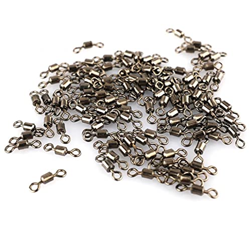 Angelausrüstung Steckverbinder, Hookline Kugellagerwirbel Clips Anschlusssperre Heavy Duty Zubehör 100pcs Angeln - Image 8