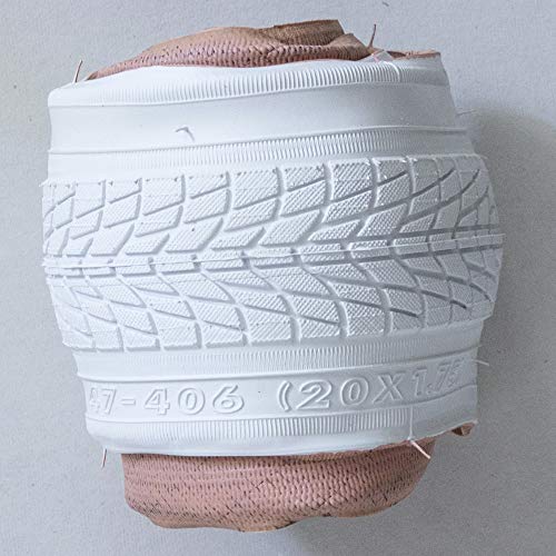 White 20" Tire & Tube Kit - 1 Pack by Eastern Bikes