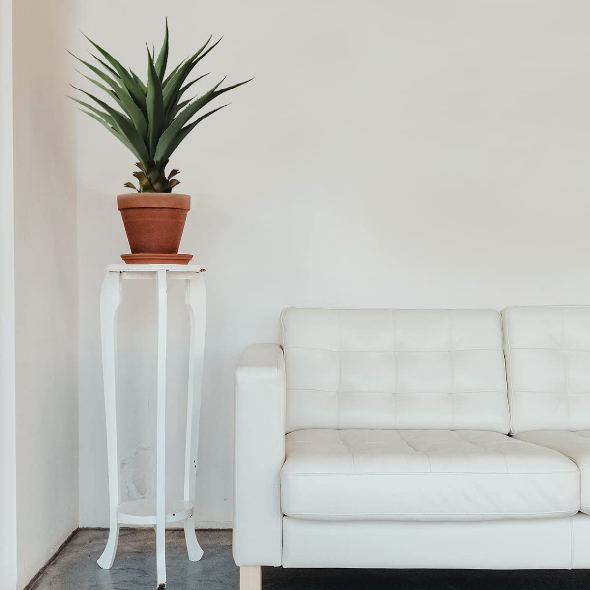 Damomo 61 cm Sansevieria Feaux rośliny agawa wąż roślina kolczasta sztuczny zielony plastikowy miecz doniczkowa zieleń dekoracja biuro/ogród/wewnątrz