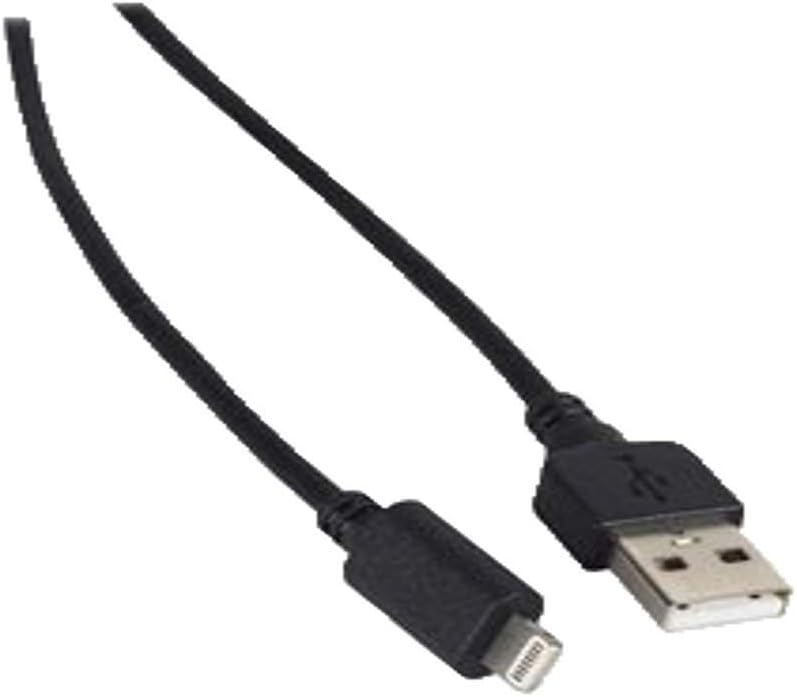 JVC KS-U62 32" Lightning-to-USB Cable for iPhone – Durable Cable for Music Playback, Charging, and Device Control – Compatible with Any USB-Equipped Devices and Receivers