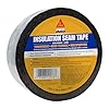 SIKA SikaSeal-148 Insulation Seam Tape - Clear, Multipurpose, Hand-Tearable Acrylic Adhesive - Indoor/Outdoor Use, UV Resistant, Moisture & Mold Resistant, 2-in x 164 ft