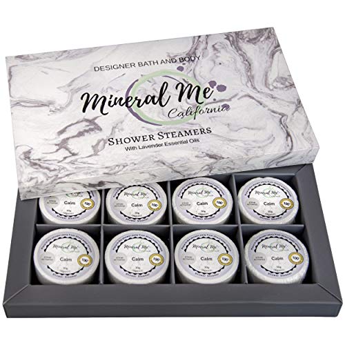 Shower bombs gift set- 8 aromatherapy shower steamer vapor tablet…