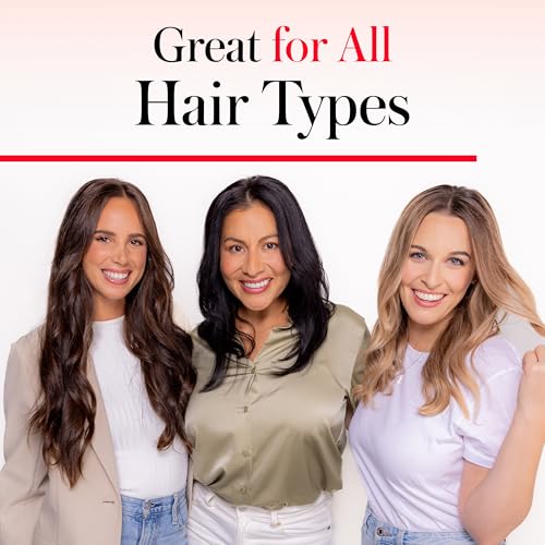 REVLON SmoothStay 1 1/2 Inch Curling Iron, Coconut Oil Infused Ceramic Curling Wand with Tourmaline Ionic Technology, Loose Soft Curls, Enhanced Shine, Reduced Frizz