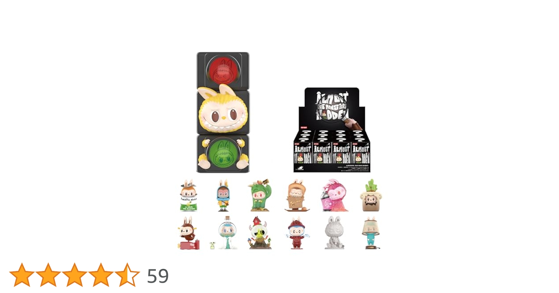 POP MART Almost Hidden TheMonsters 5個セット Amazon.co.jp: POP MART The Monsters Almost Hidden Series