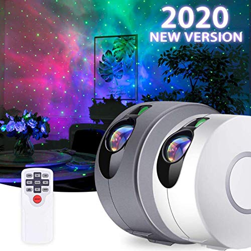 Star Projector, Dynamic Galaxy Projector com LED Nebula Cloud, 360 ° Rotating Star Light Projector c