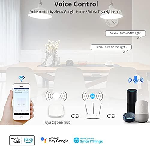 Miniatura 4 de Zigbee Smart Home WiFi Interruptor remoto inalámbrico, controlador de luz LED, módulo de relé de bricolaje, compatible con Alexa y Google Home
