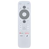 RETROSUN Replacement Voice Remote Control Compatible with XGIMI Streaming Dongle, for Homatics Stick HD Android TV R-C-OHS-C008, White