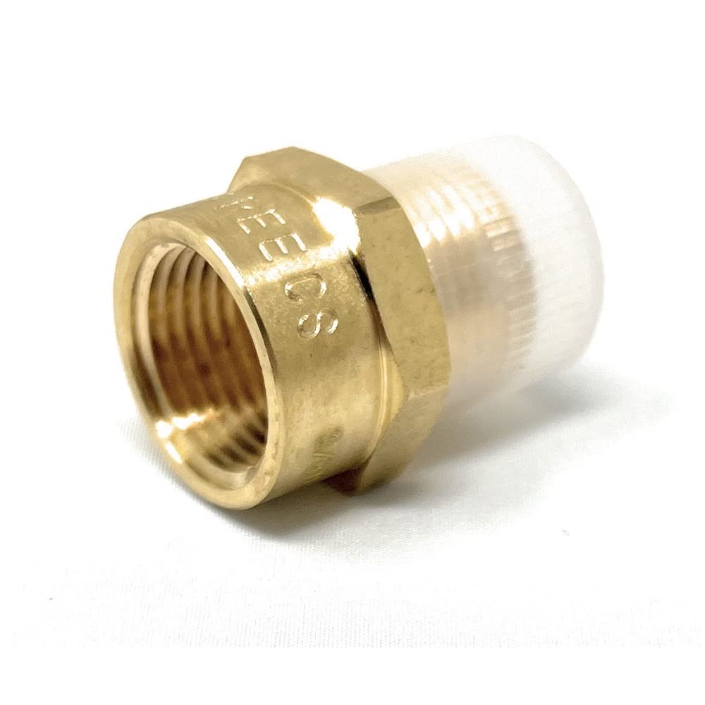 Gwint G (metryczny BSPP) męski na NPT żeński adapter do montażu rur - adapter bezołowiowy (dwa, 3/8")