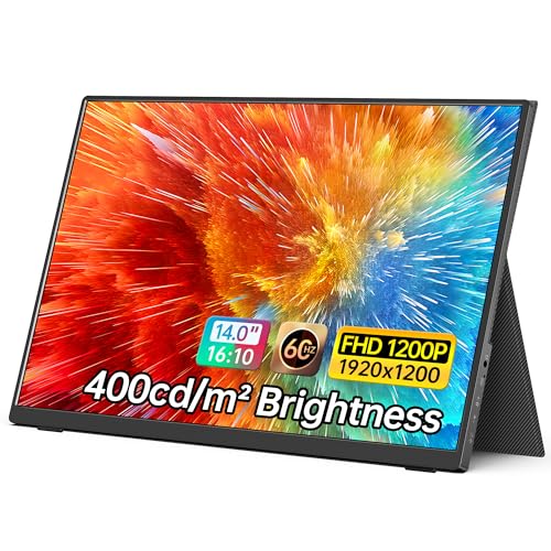 Amazon.co.jp: MNN ポータブルモニター 14インチ FHD 1920 * 1200P USB