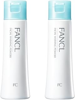 ファンケル (FANCL) 洗顔パウダー 50g×2本 (約120回分) 洗顔 無添加 (皮脂/角栓/毛穴の黒ずみ) うるおいキープ しっとり 泡洗顔 泡