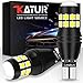 Price comparison product image KATUR W16W 921 T15 912 LED Bulb CANBUS Error Free Non Polarity 6500K 3030 20SMD 12V 24V for Car Backup Parking Light Tail Reverse Lights (2PC,White)