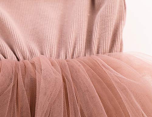 Jnklwpjs Baby Girls Tutu Dress Sleeveless Infant Toddler Princess Party Tulle Sundress A-Pink 3 Years #TOP3