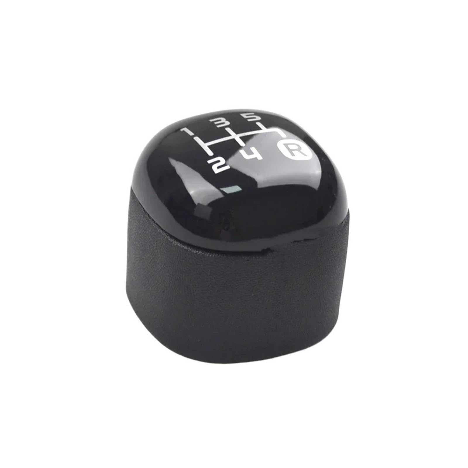 Jeocoai Black Car Gear Knob Gear Knob Stick Button For Fiat For Panda From 2012- 5Speed Plastic Shift Handball Lever