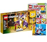 Revista | El cuaderno Lego Explorer contiene muchos conocimientos sobre la naturaleza, la tecnología y la construcción con numerosas ilustraciones de Lego. También hay una bolsa de plástico Lego con un robot (11962).