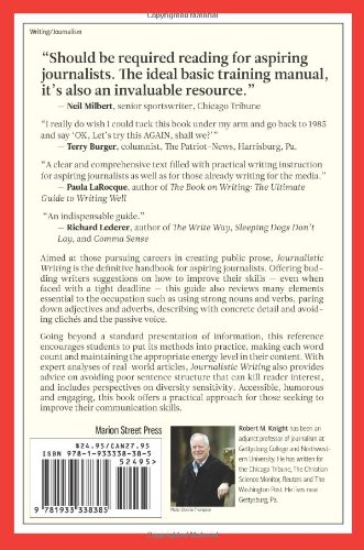 Journalistic Writing: Building the Skills, Honing the Craft