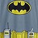 BATMAN Boys Pajamas for Kids | 4 Piece Sleepwear Sets for Boys Pajama Bottoms and Sleep Shirts for Big Boy and Toddlers Blue-grey