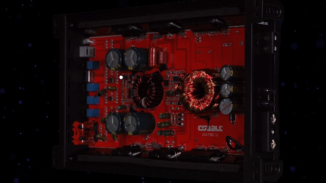 Image of Orion Cobalt CBA3000.1D Monoblock 1-Channel Class D Amplifier for Car Subwoofer, 3000W Max, 800W RMS, 1 /2 /4 Ohm Stable, Adjustable Low Pass with Bass Boost, MOSFET Power Supply, Bass Knob Included