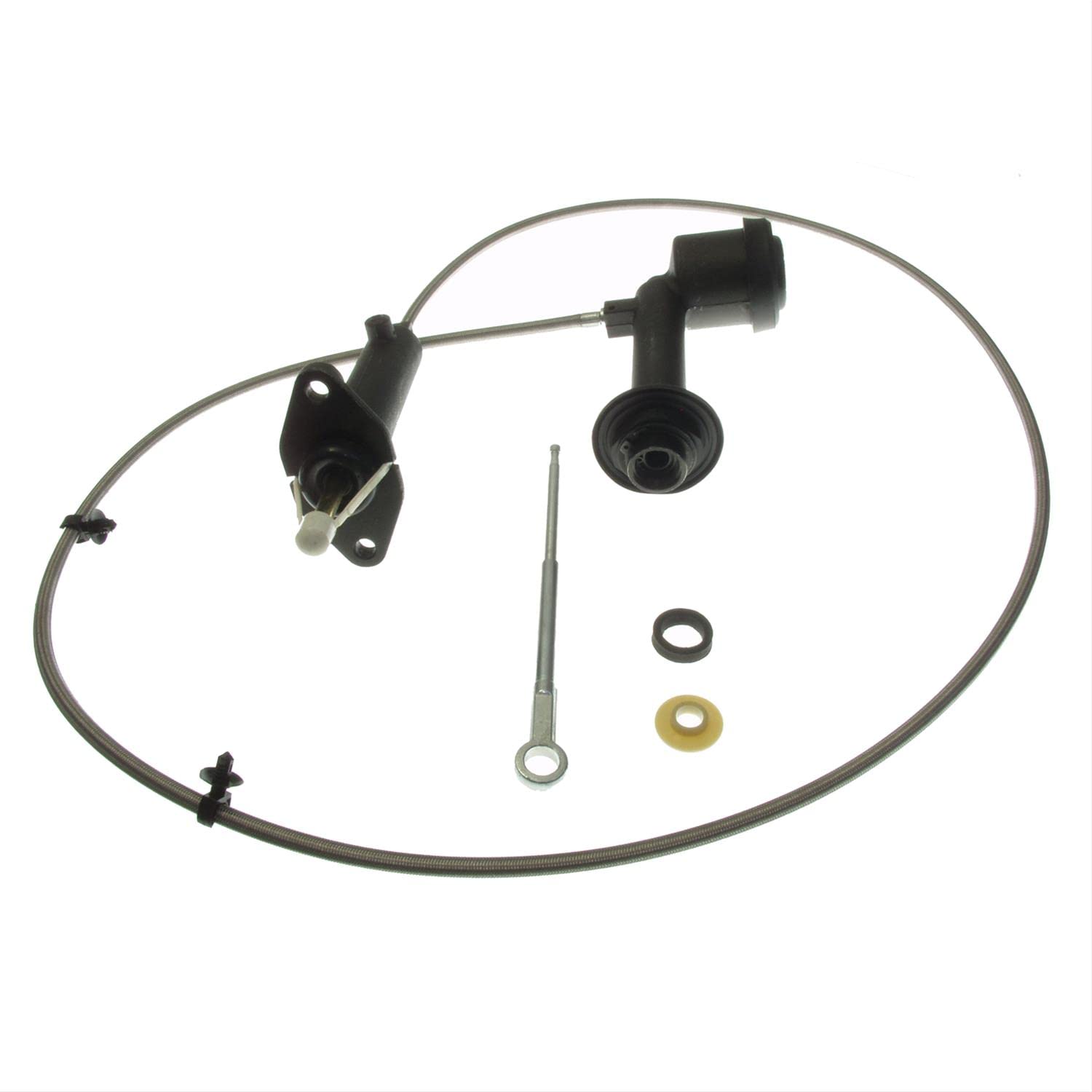 Prefilled Master And Slave Cylinder With Line Ram 1500 2500 3500 Laramie Outdoorsman Slt St Sxt Trx Base Sport 2003-2017 6.7L 5.9L L6 Ohv Turbocharged (Turbo, 6 Speed Trans)