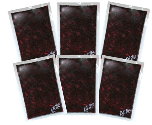 【簡単さくら寿司に！】徳用袋500g しば漬きくらげ×6袋