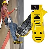 HOUBYU Column Climber Steel Column Climbing Shoes, Climb Quick/Stand Firm/Work Iron Shoes I-Beam Climbing Shoe Column Climbing Device Lets Works Climb Up and Down Steel Columns