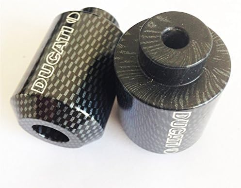 Miniatura 2 de Motocicleta fibra de carbono mano barra extremo para Ducati Supersport 916 996 998 999 1098S 1098R 1198