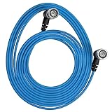 KONDOR BLUE |10' Ultra Thin 6G SDI Video Cable Right Angle BNC | Flexible Low-Profile Design for Monitors, Cameras & Video Rigs | Blue