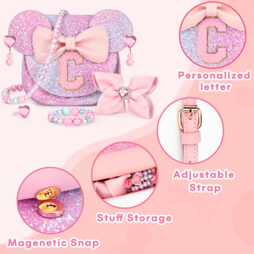 Image of mibasies Toddler Purse Gifts for Girls: 3 Year Old Girl Gifts, Girl Toys Purse Set