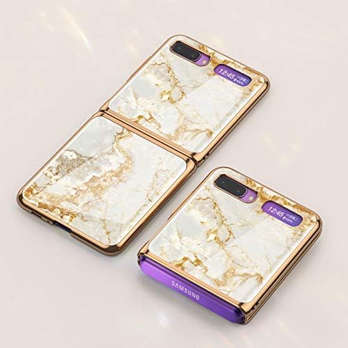 Custodia® Anti-Scratches Glass Case Compatible for Samsung Galaxy Z Flip (4)