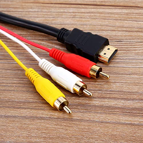 Jadeshay HDMI to RCA Converter Cable 1.5m 5ft - Image 4