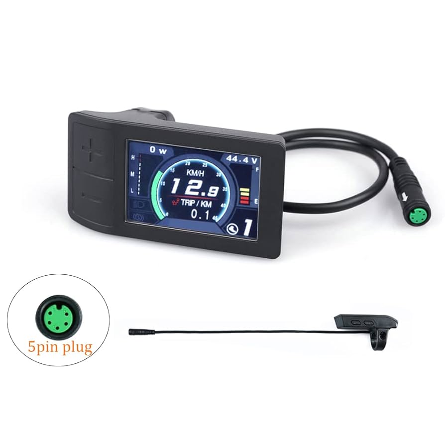 電動自転車 LCD ディスプレイ 2スピードコントロール メーター Amazon.co.jp: 電動自転車 LCD ディスプレイ、24V/36V/48V/60V
