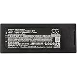 TECHTEK Batteria 1600mAh compatibile con [Sato] MB400i, MB410i, TH2, TH208, per [Lapin] PT408e, PT412e sostituisce PT/MB400-BAT, WMB405970 FBA