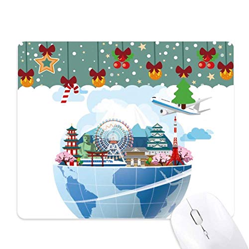 Tapis de souris de voyage Japon Fuji Sakura souple pour ordinateur portable