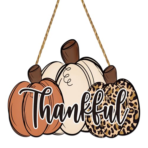 Thanksgiving Door Decorations Thanksgiving Wreath Leopard Fall Pumpkin...