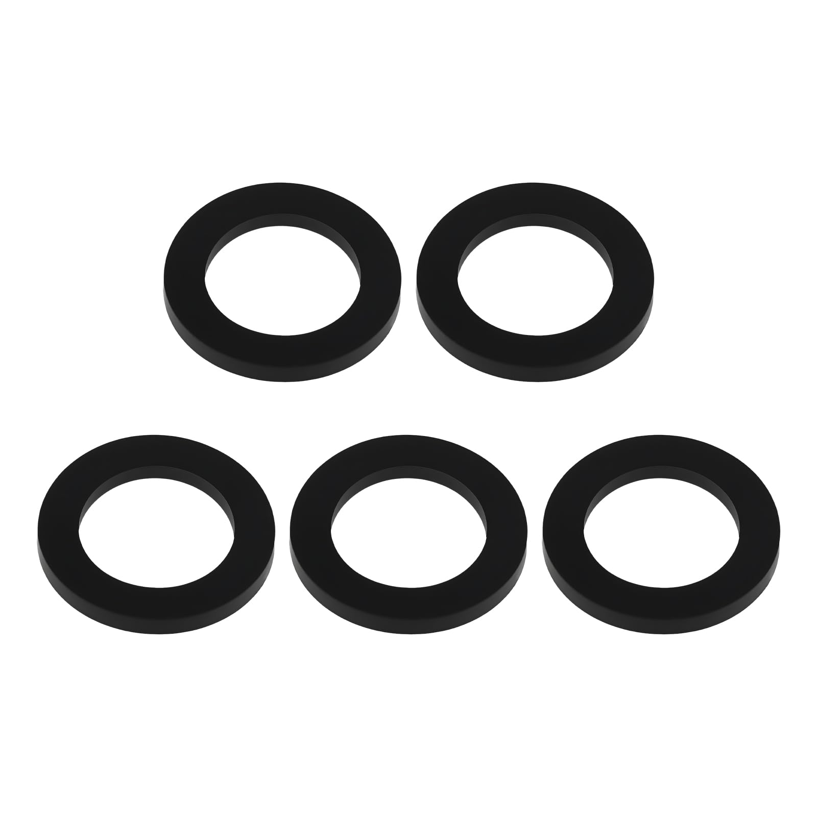 SG Store 5Pcs Water Pump Gasket Rubber Washer 30x20x3mm Seal for 1" Water Pump Hose Couplings