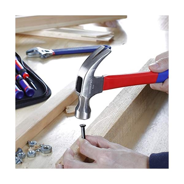WORKPRO Werkzeugset Universal und Haushalts-Werkzeugkoffer 100-teilig Werkzeugsatz Mechaniker, perfekt für leichte… – Bild 7