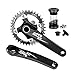 HXYIG 1x10 Speed Derailleurs Shifter Groupset Bike Crankset 11-50T Cassette Flywheel 10 Speed Chain for Mountain Bike
