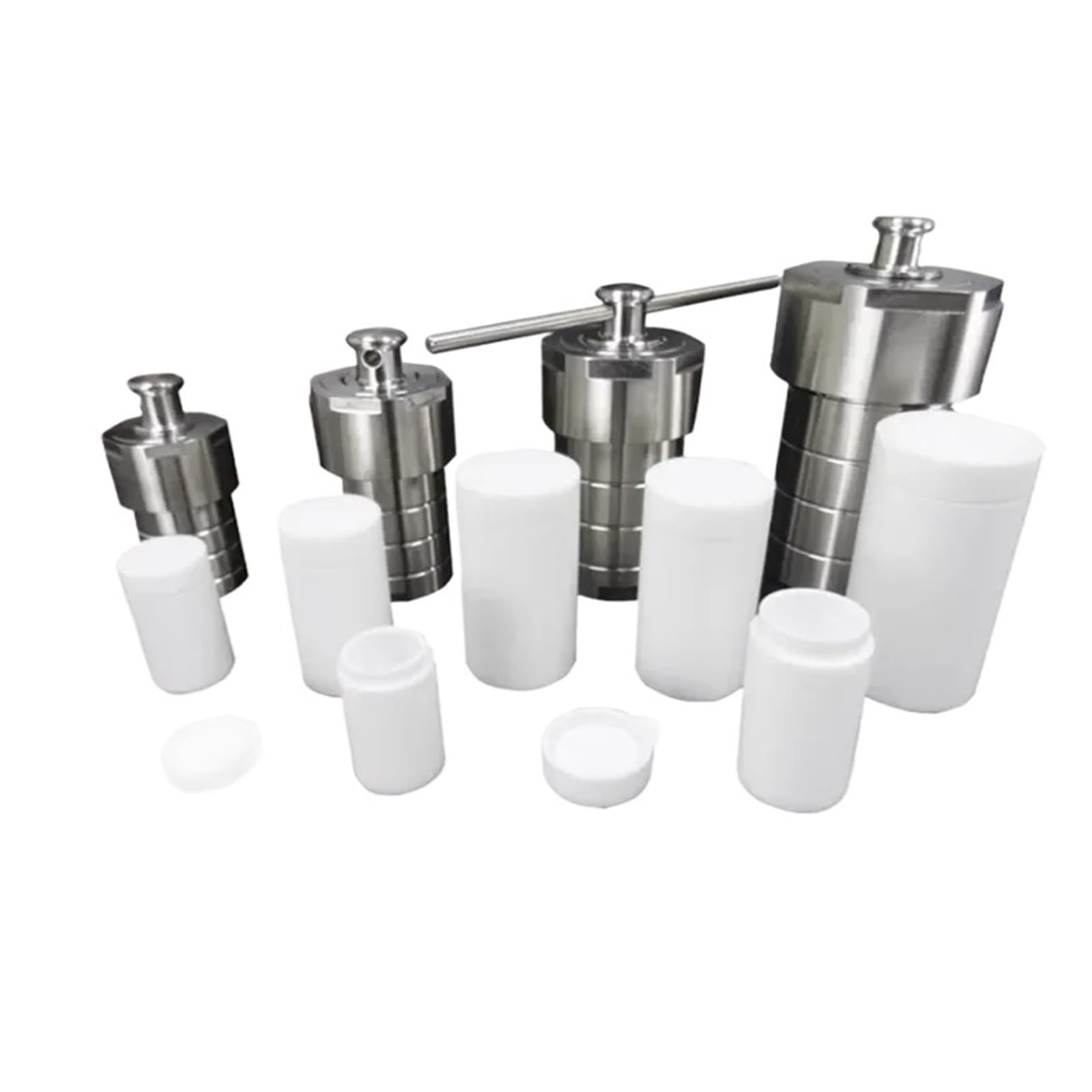 reactor autoclave, Laboratorio de revestimiento de reactor de síntesis hidrotermal alta menos solubilización de cristalización,Estructura de sello confiable(SKU9)