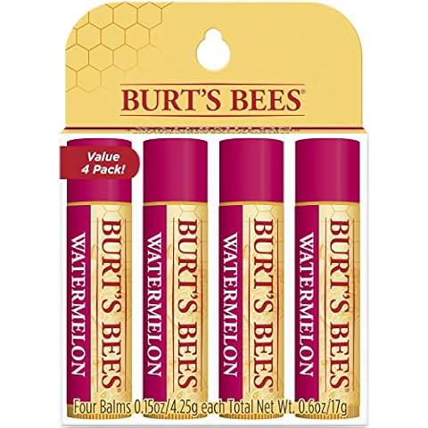 Burt's Bees Watermelon Lip Balm, Pack of 4 thumbnail