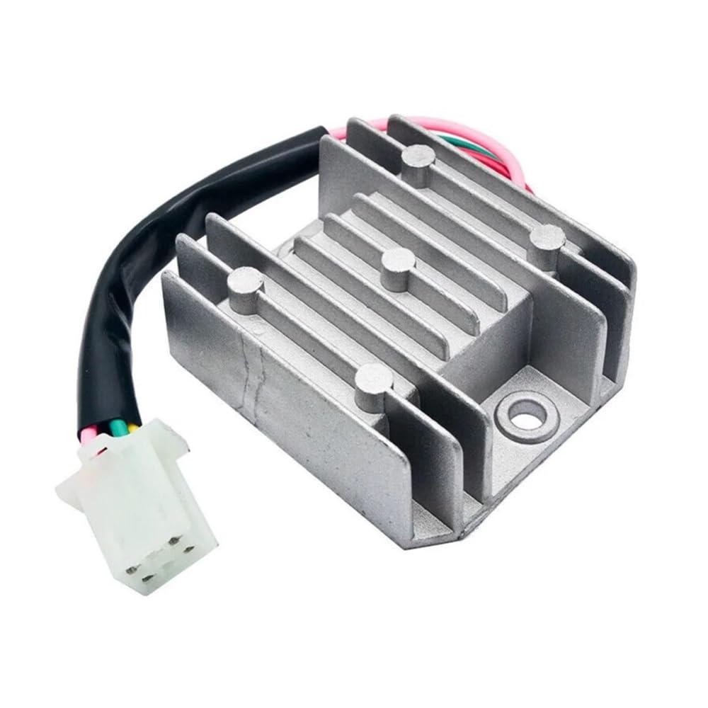 12V 4-żyłowy, pełny regulator napięcia z prostownikiem, pasujący do ATV, motocykla, motocykla terenowego, quada, regulatora napięcia