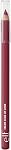 Liner à lèvres Glide crème, crayon hautement pigmenté pour la façonnage & Lèvres de sculptation, finition semi-matte, végétalien & Sans cruauté, ce Merlot Tho