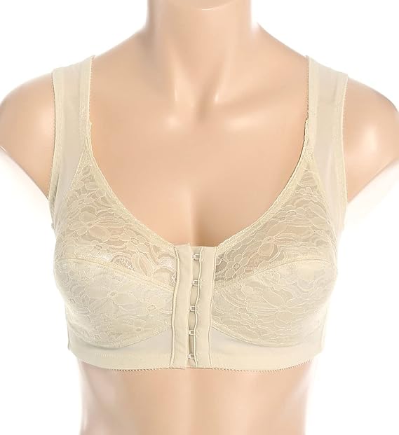 Carnival Women's Front Closure Posture Back Support Bra