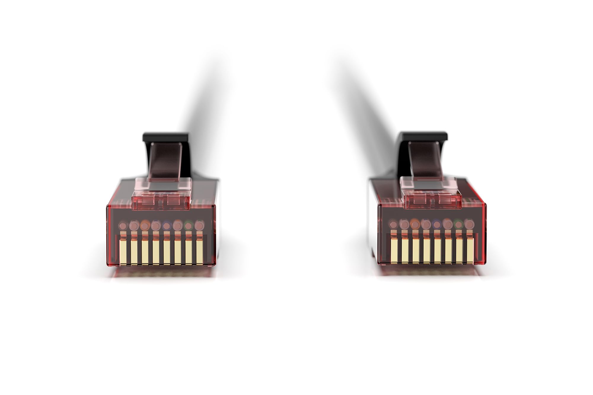 Digitus Cavo di rete per esterni Cat 6 – 10 m – 10 pezzi – 1 Gbit/s – Nero | U/UTP non schermato – PoE++ e RJ45 – Resistente ai raggi UV – Guaina esterna in LDPE – 250 MHz – Compatibile con Cat 6A