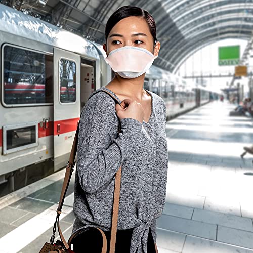 HALYARD FLUIDSHIELD N95 Respirators, ASTM Level 3 Face Mask, Small Size, Orange, 46827 (Box of 35)