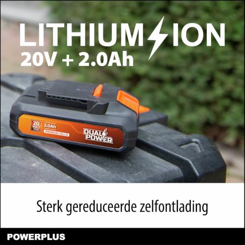 PowerPlus POWDP9021 POWDP9021-Batería 20v Samsung 2000mah
