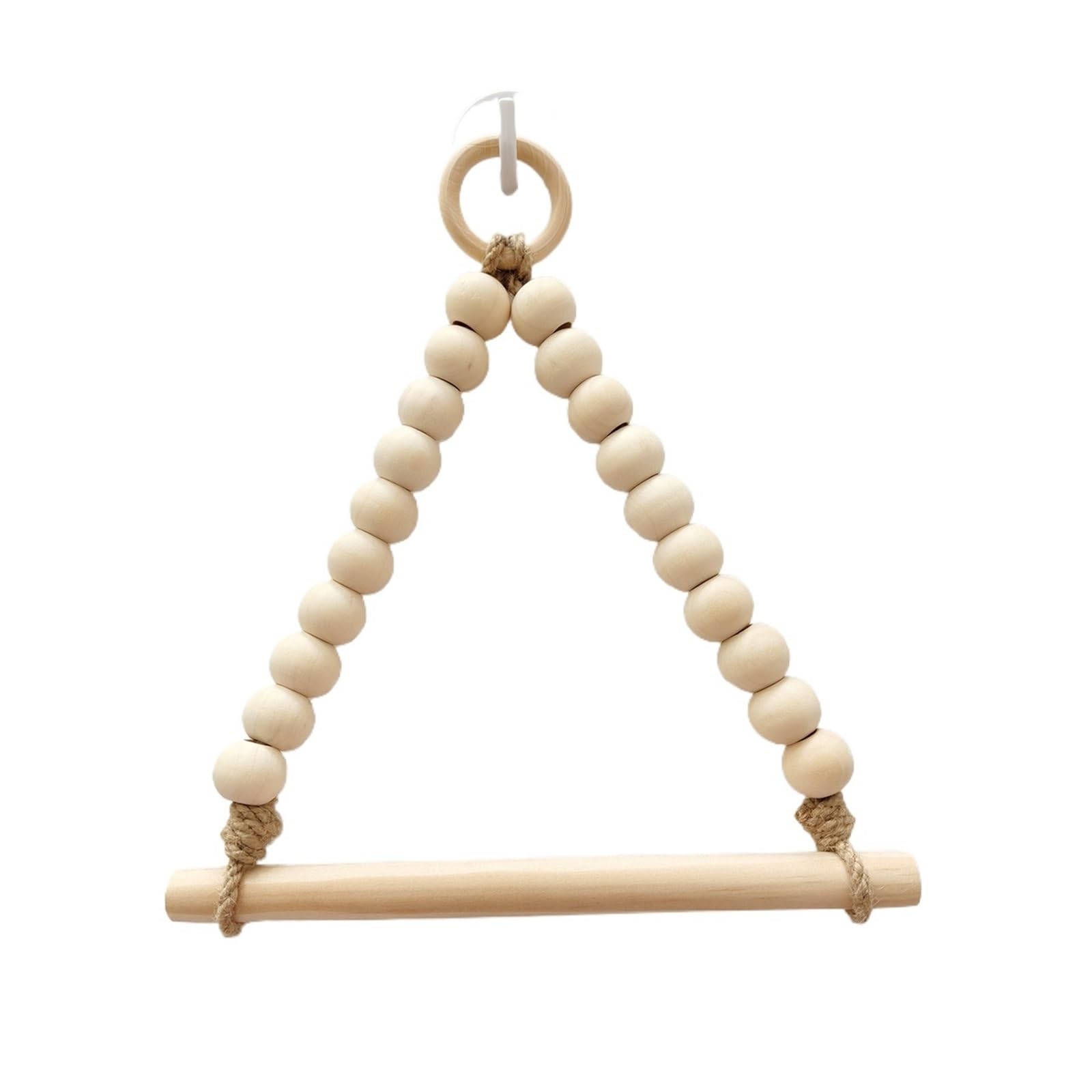 Rope Toilet Roll Holder Wood Tissue Holder