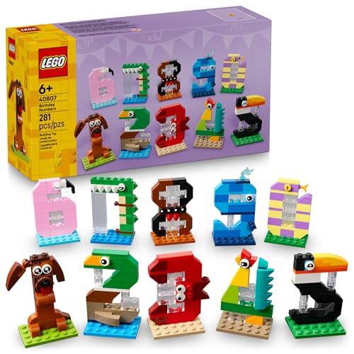 LEGO Birthday Numbers - Educational...